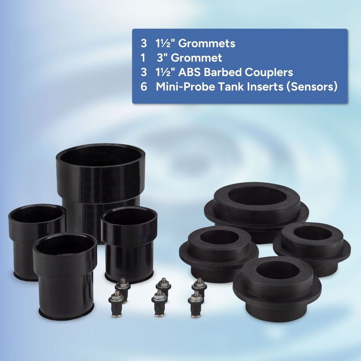RecPro holding tank installation fittings kit