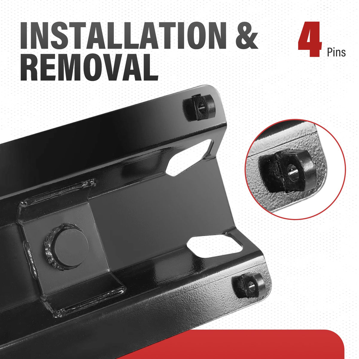 5th wheel gooseneck ball adapter plate