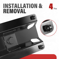 5th wheel gooseneck ball adapter plate