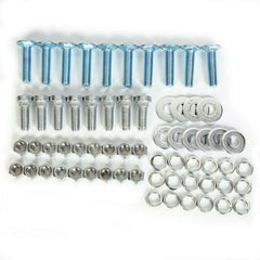5th wheel hitch rail kit with brackets