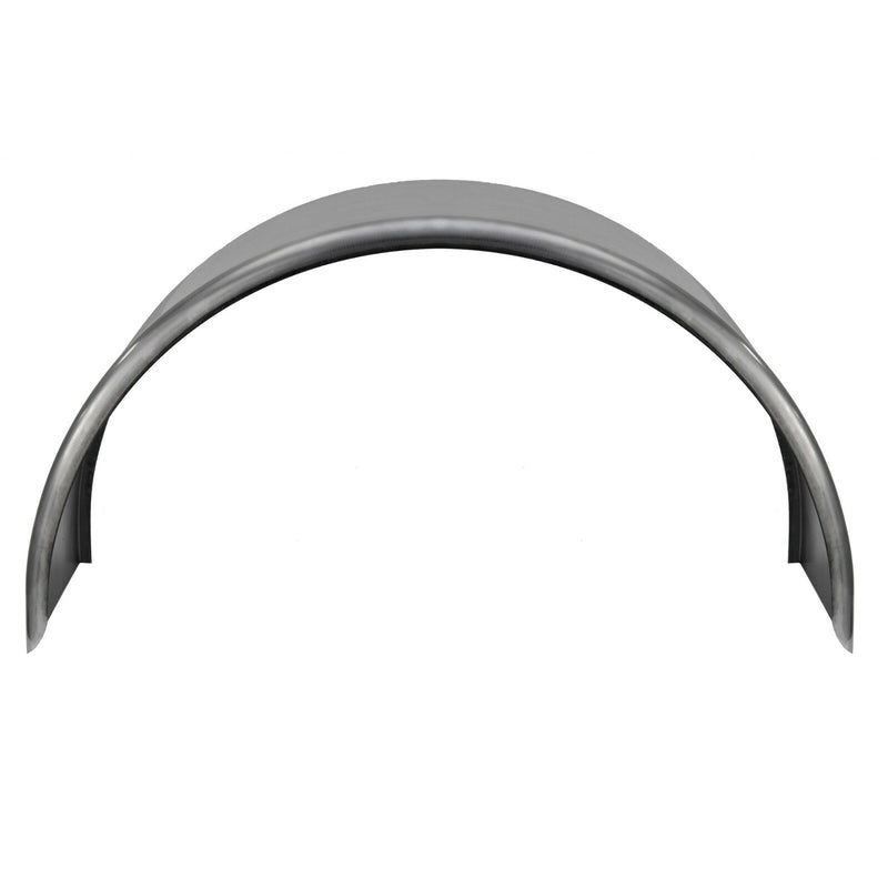 Single axle trailer fender well, 14 gauge steel