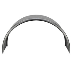 Single axle trailer fender well, 14 gauge steel