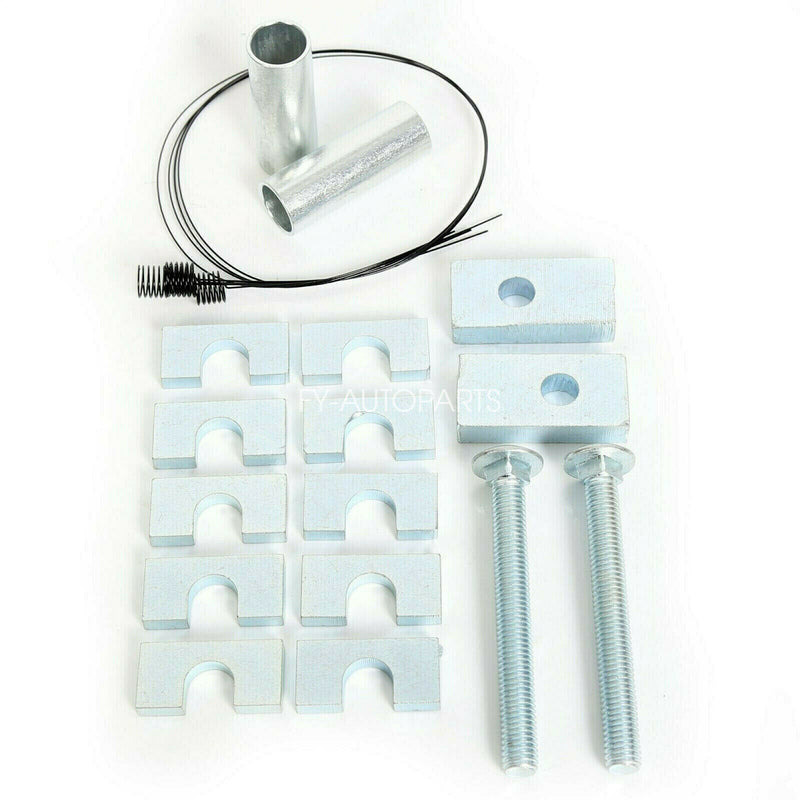 5th wheel hitch rail kit with brackets