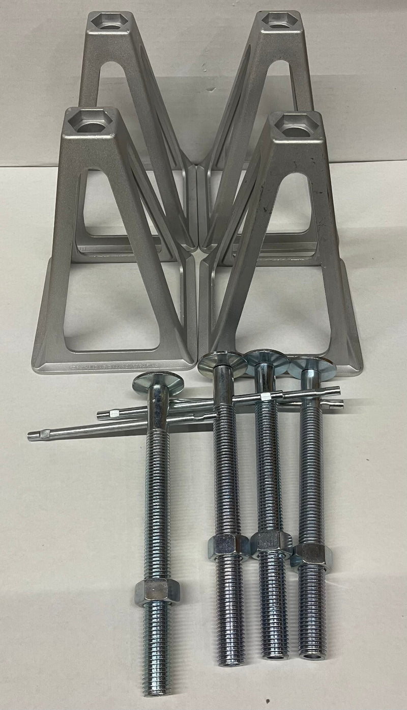 Aluminum RV stack jacks, 4-pack