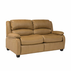 RecPro Charles 65 inch RV hide-a-bed sofa, toffee