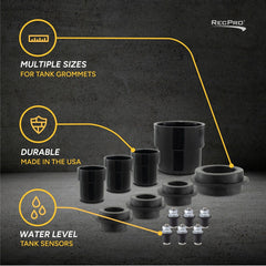 RecPro holding tank installation fittings kit