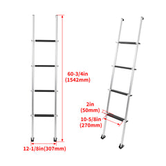 RV bunk ladder 60 inch aluminum