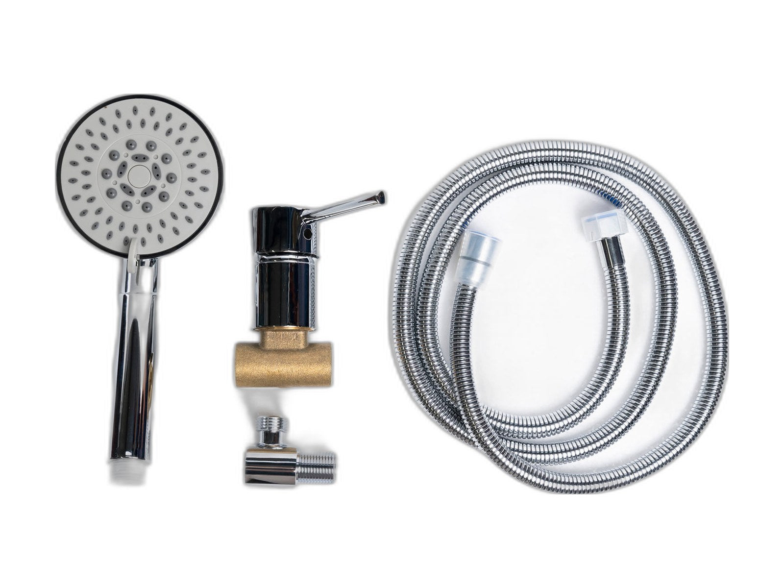 shower head on white background