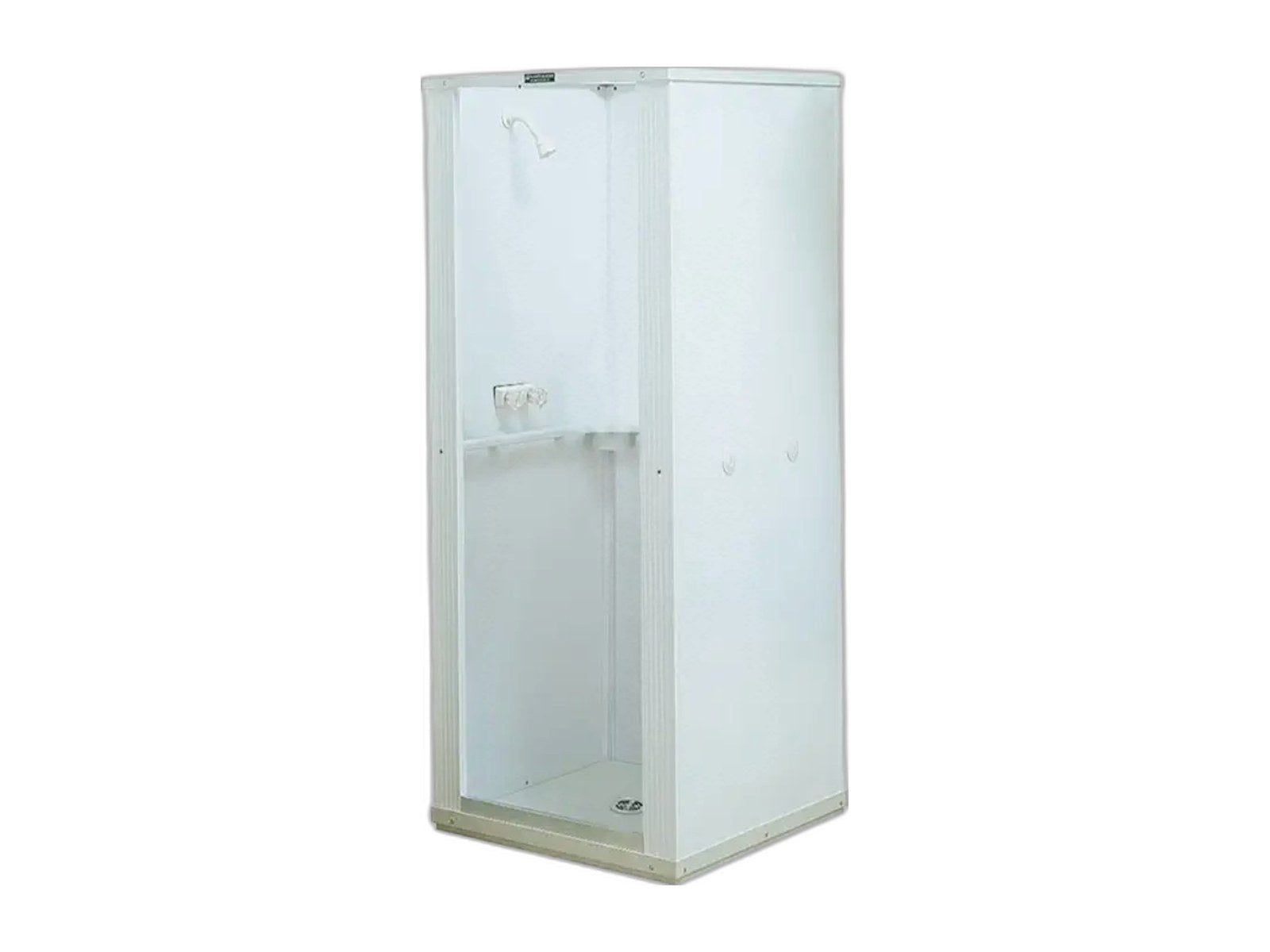 shower room on white background