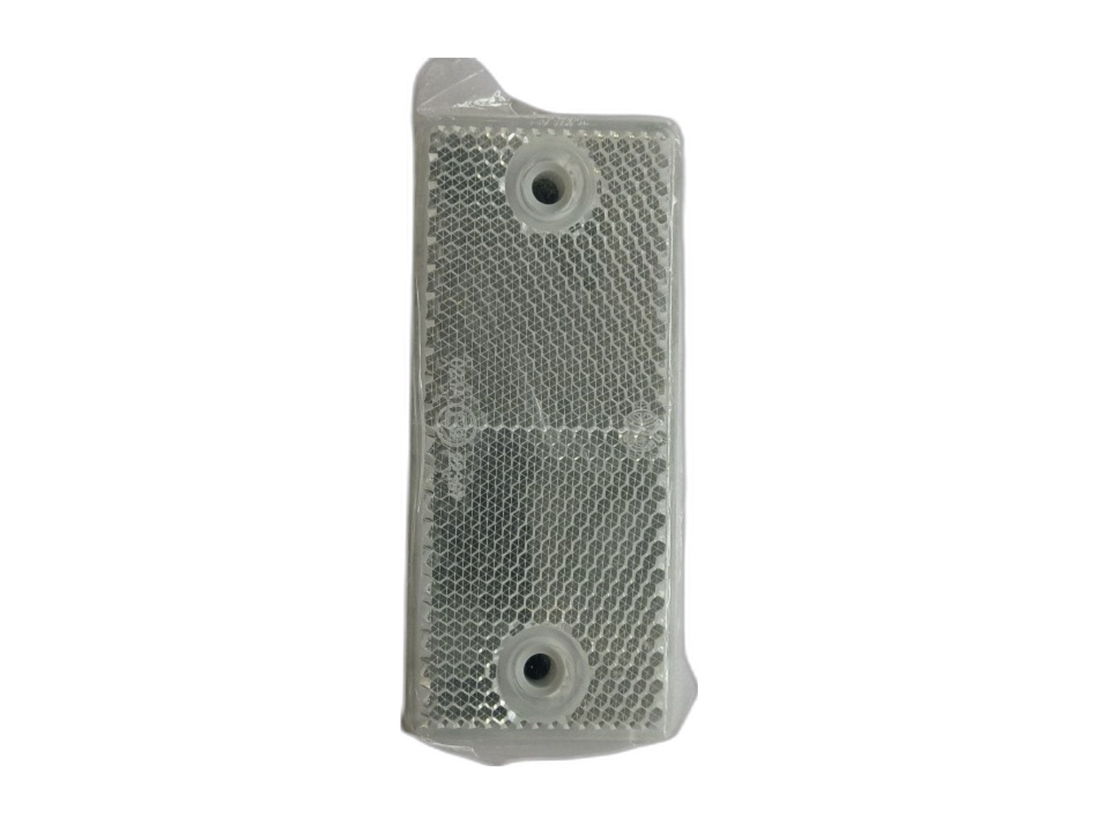 side reflector on white background