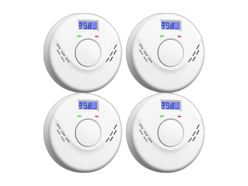 Smoke and CO combo detector LCD display
