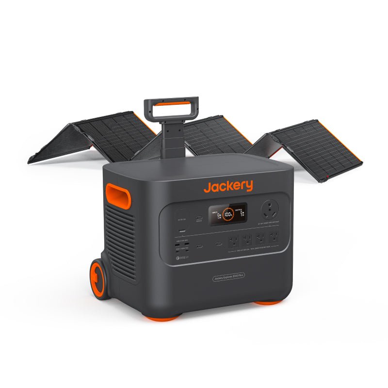 Jackery Solar Generator Explorer 300D Bundle — Jackery power station and solar bundle
