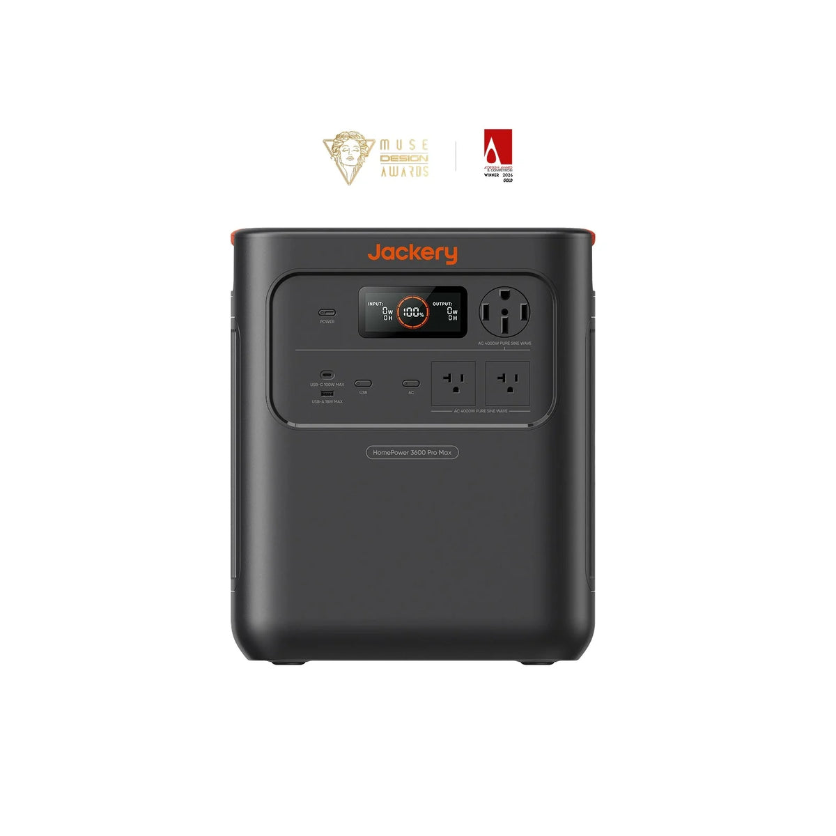 Jackery HomePower 3600 Pro Max power station front view
