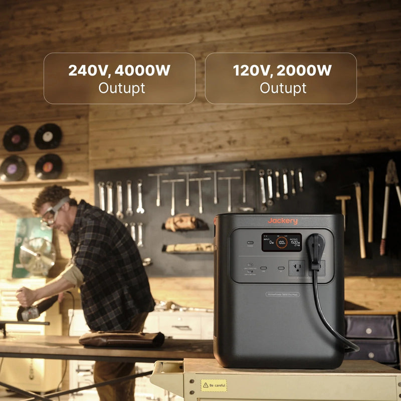 Jackery HomePower 3600 Pro Max power station front view