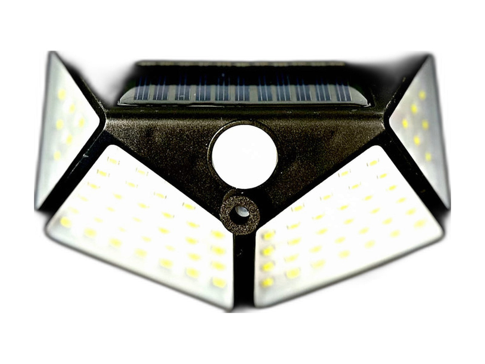 solar light for entrance door on white background