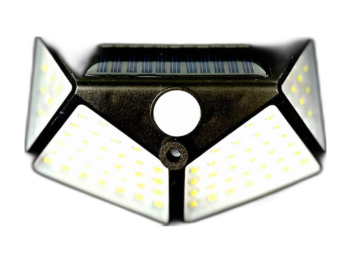 Solar motion sensor entrance light two pack