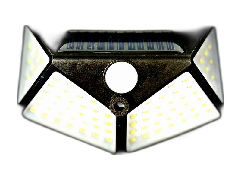 Solar motion sensor entrance light two pack