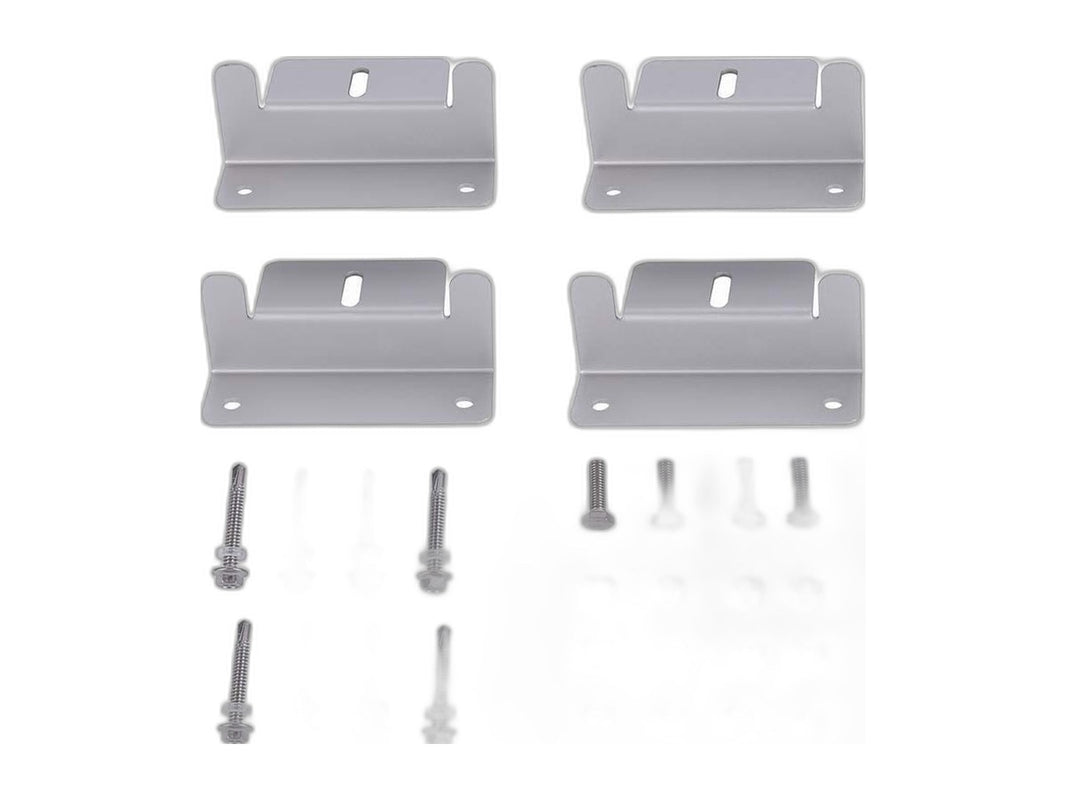 Solar Panel Z Bracket Mounting Kit 4 Piece Set – RVs, Boats, Vans – RV Parts Giant