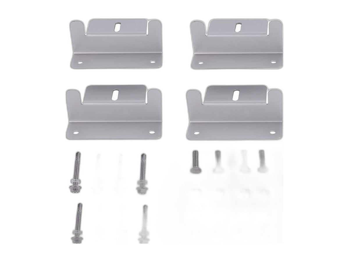 Solar panel Z bracket mounting kit four piece