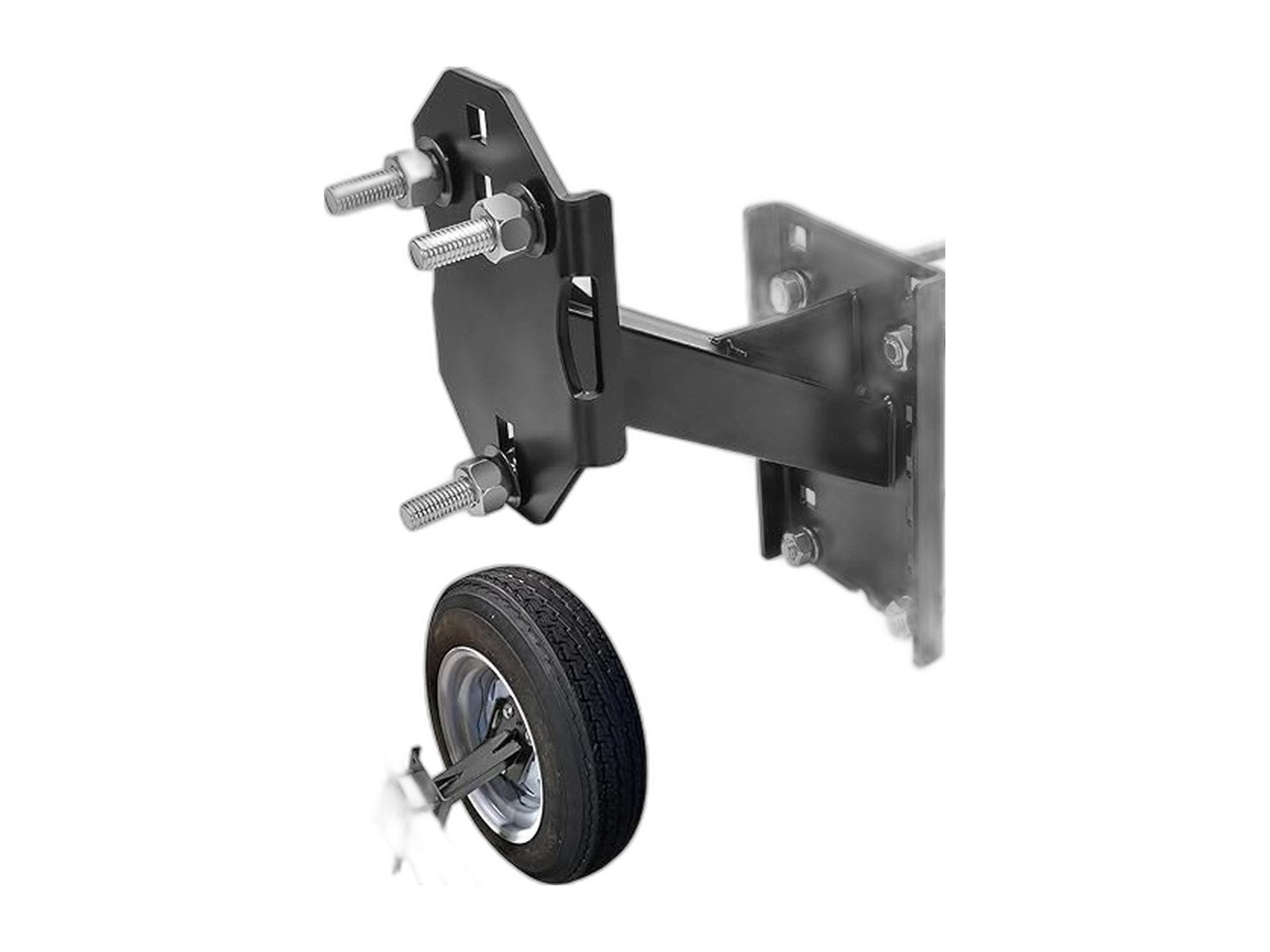 spare tire carrier boat trailer spare tire mount on white background