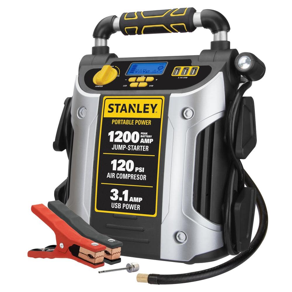 Stanley 1200 peak amp jump starter