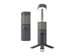 Telescopic rechargeable camping lantern extended