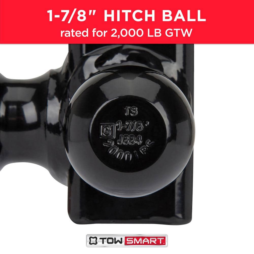 TowSmart tri-ball hitch mount