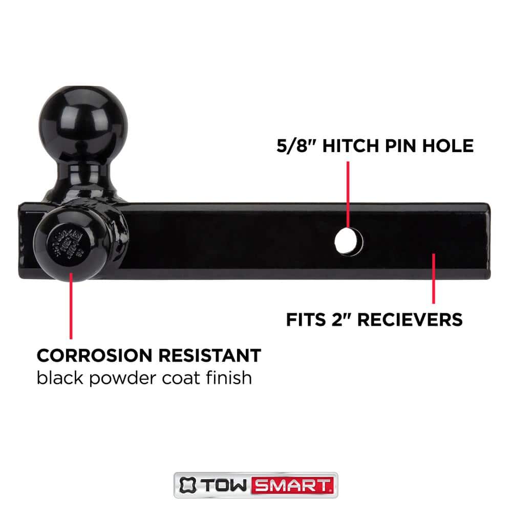 TowSmart tri-ball hitch mount