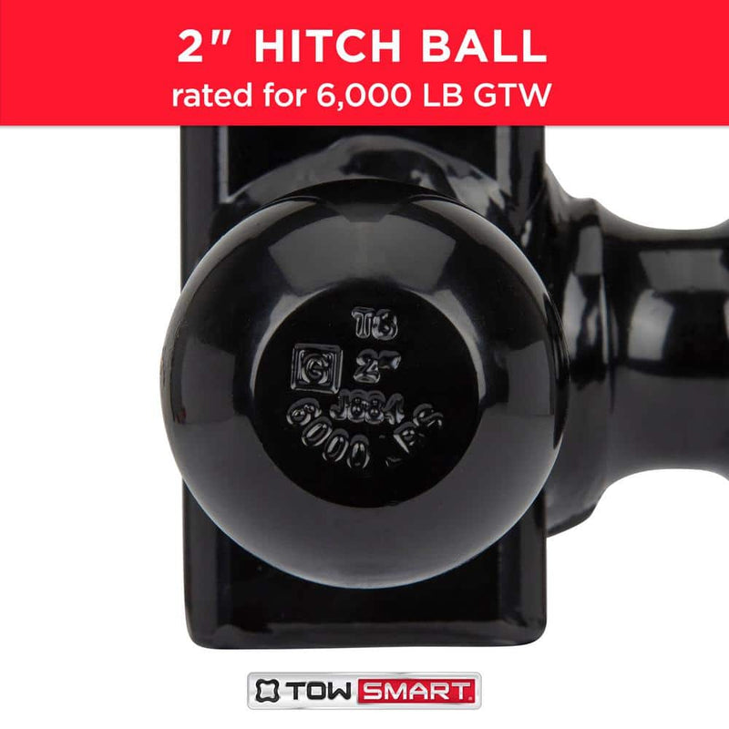 TowSmart tri-ball hitch mount