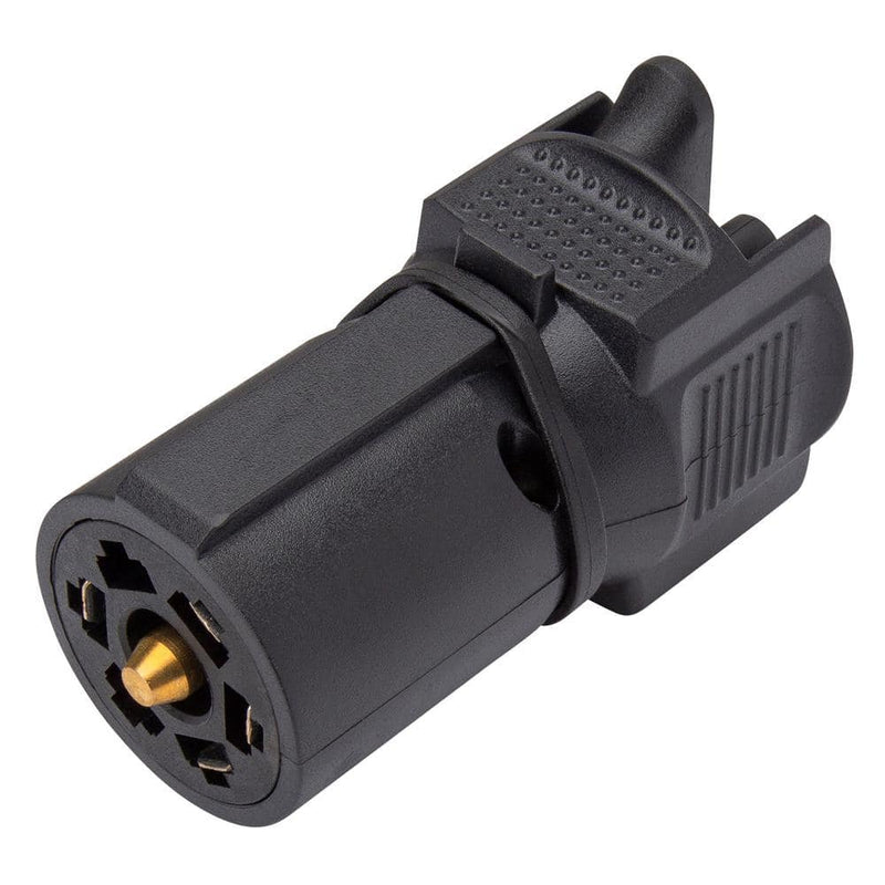 7-way blade to 4-way and 5-way flat trailer wiring adapter