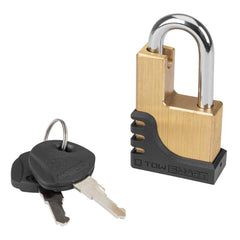 Brass trailer coupler lock