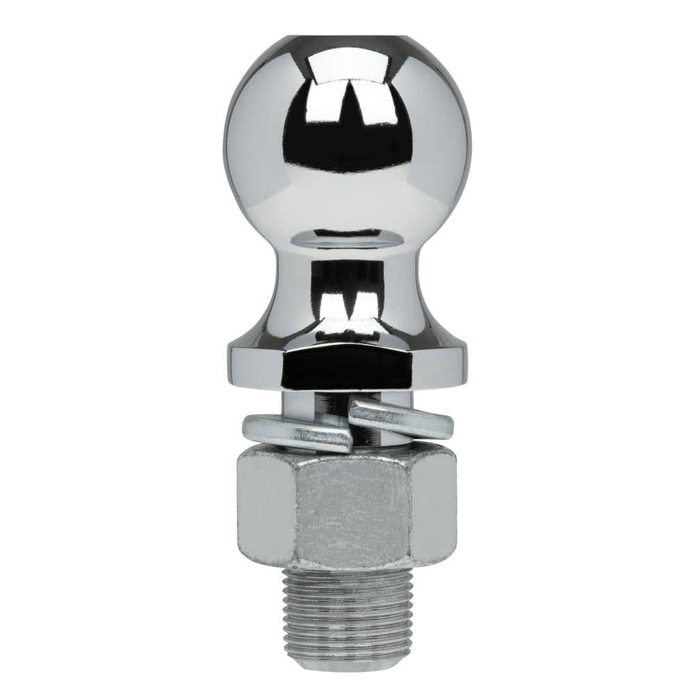Chrome trailer hitch ball