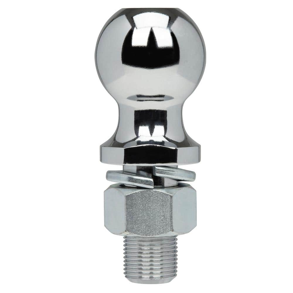 Chrome trailer hitch ball