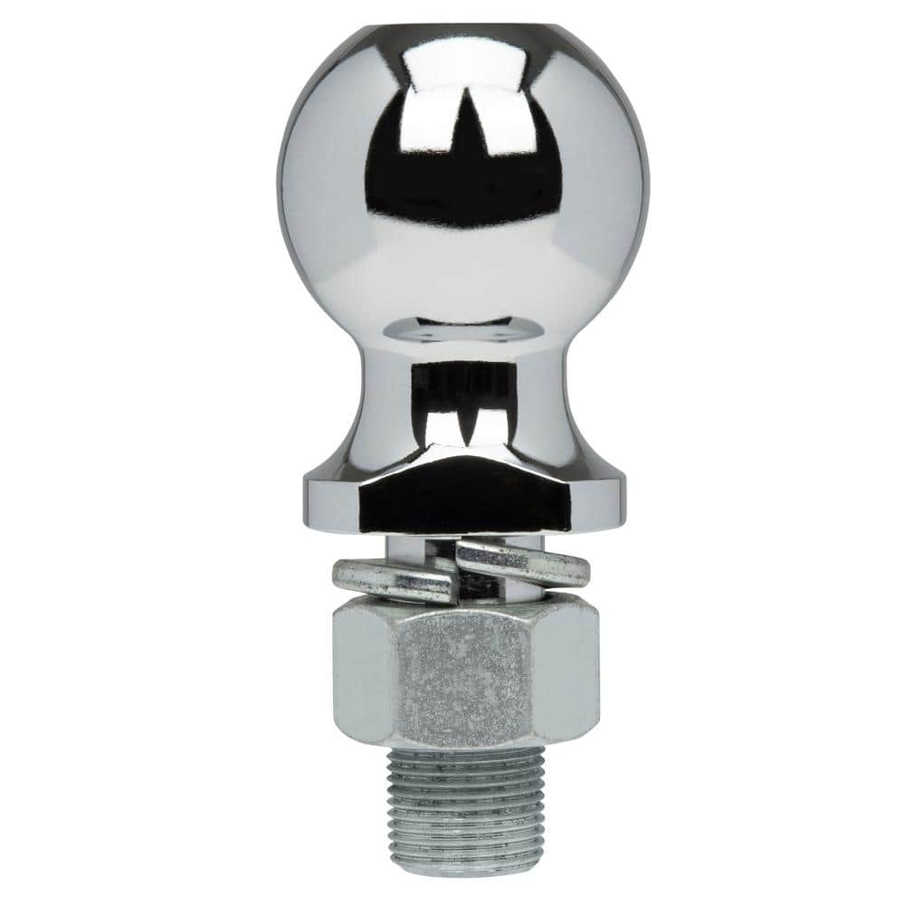 Chrome trailer hitch ball