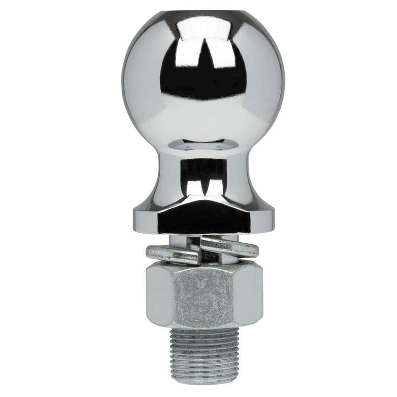 Chrome trailer hitch ball