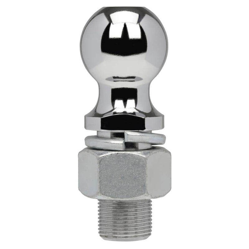 Chrome trailer hitch ball
