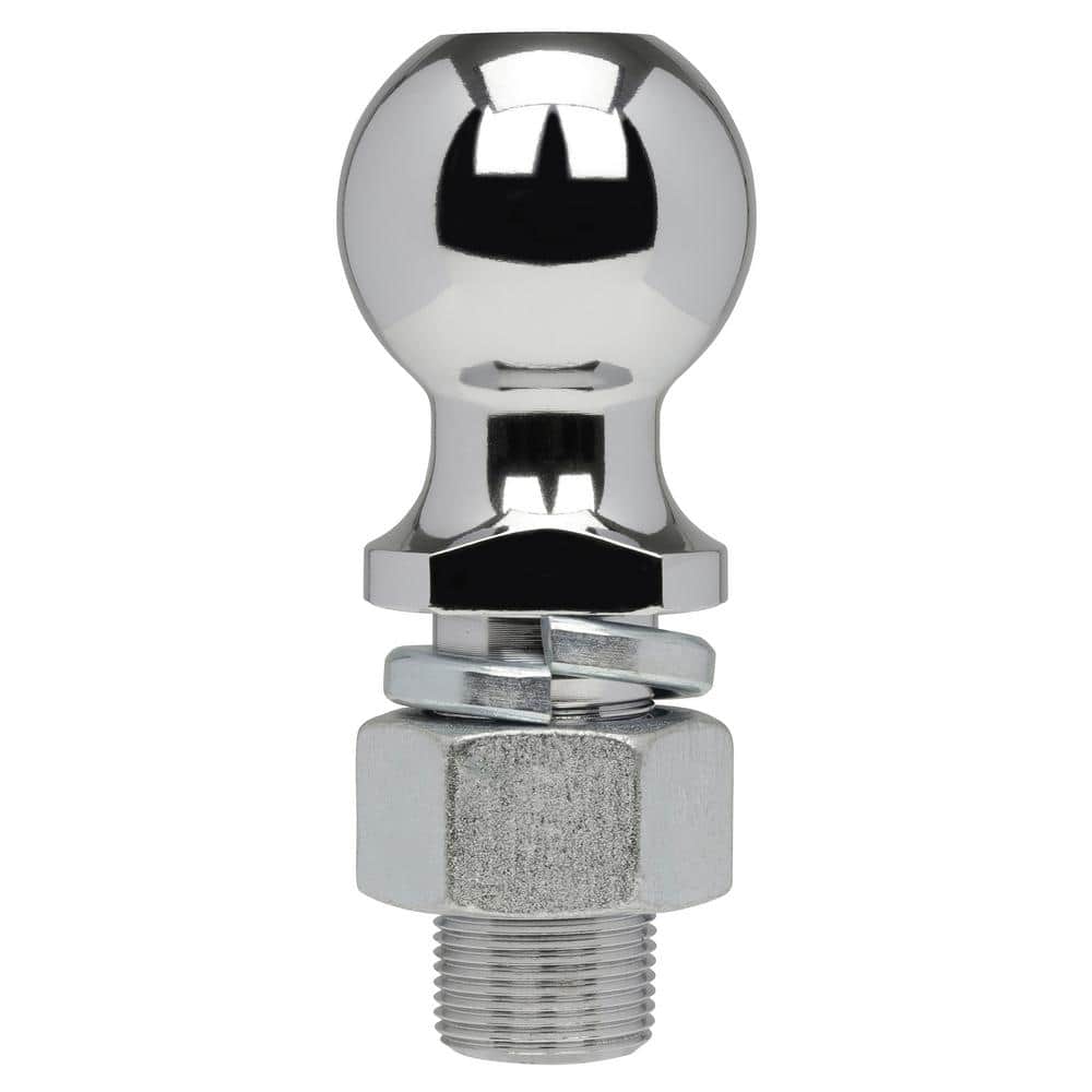 Chrome trailer hitch ball