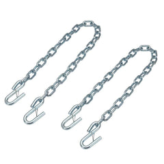 TowSmart towing safety chains with S hooks