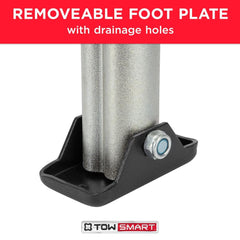A-frame top-wind trailer jack 2,000 lb