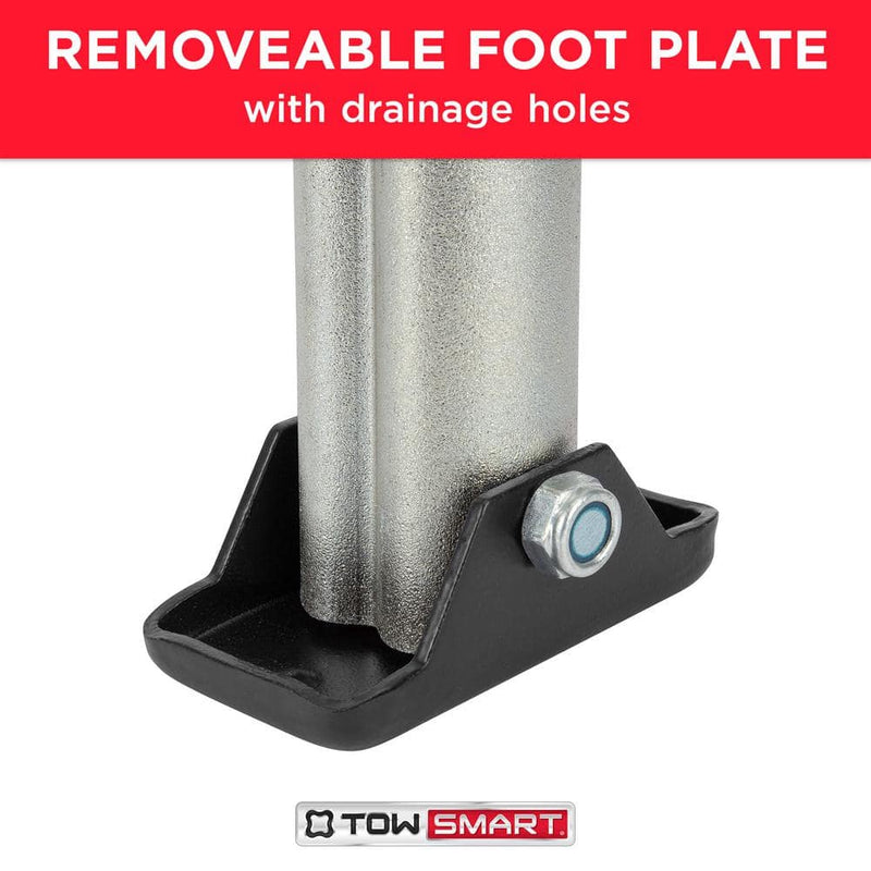 A-frame top-wind trailer jack 2,000 lb