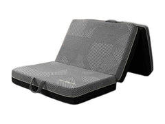 Tri fold memory foam mattress twin 75x38x6 RV