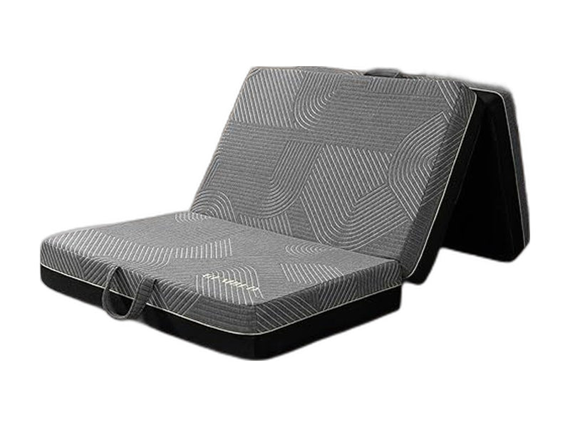 Tri fold memory foam mattress twin 75x38x6 RV