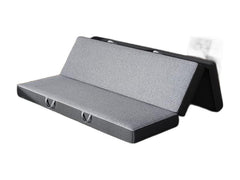 Tri-fold memory foam mattress King size folded