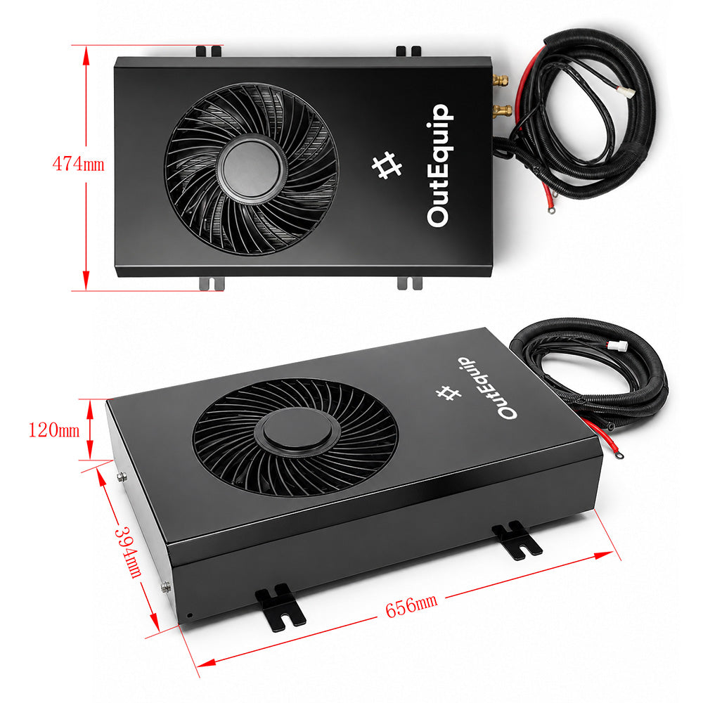 OutEquipPro Skyeline UM 12V undermount air conditioner