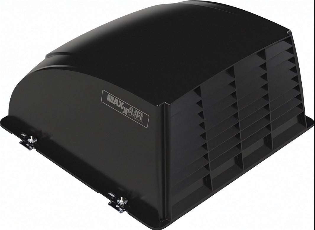 MaxxAir I+ RV Roof Vent Cover for Non-Powered Vents, 14" x 14", Black | 00-933052