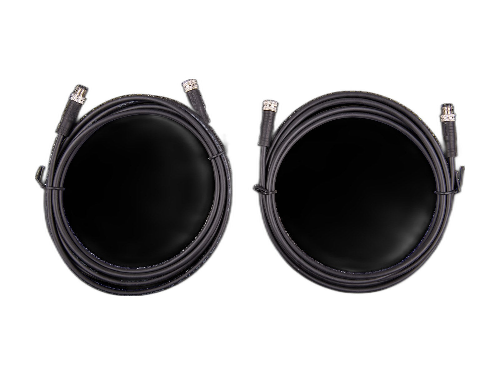 victron energy m8 circular connector male female 3 on white background
