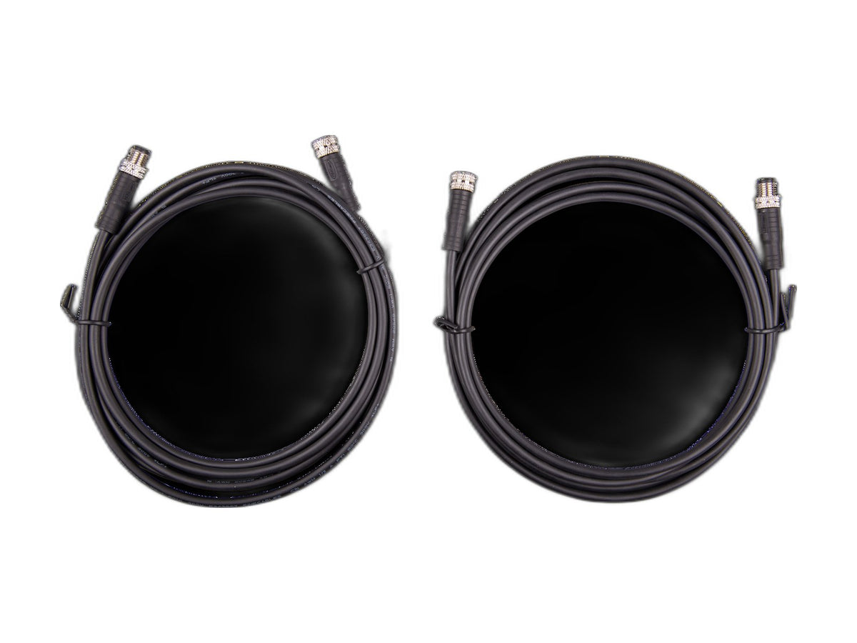 Victron M8 circular connector cable bag of two