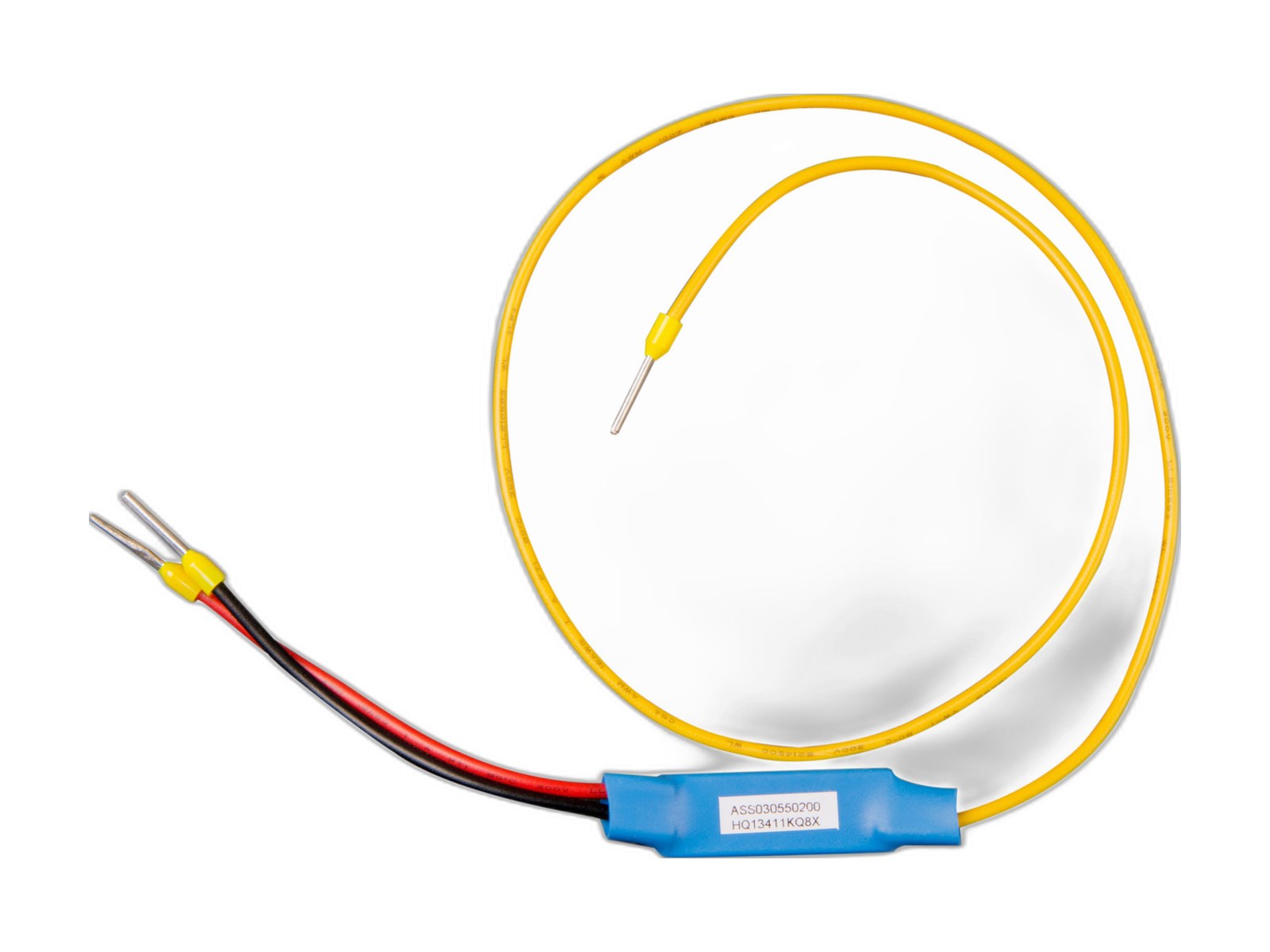 victron energy non inverting remote on off cable on white background