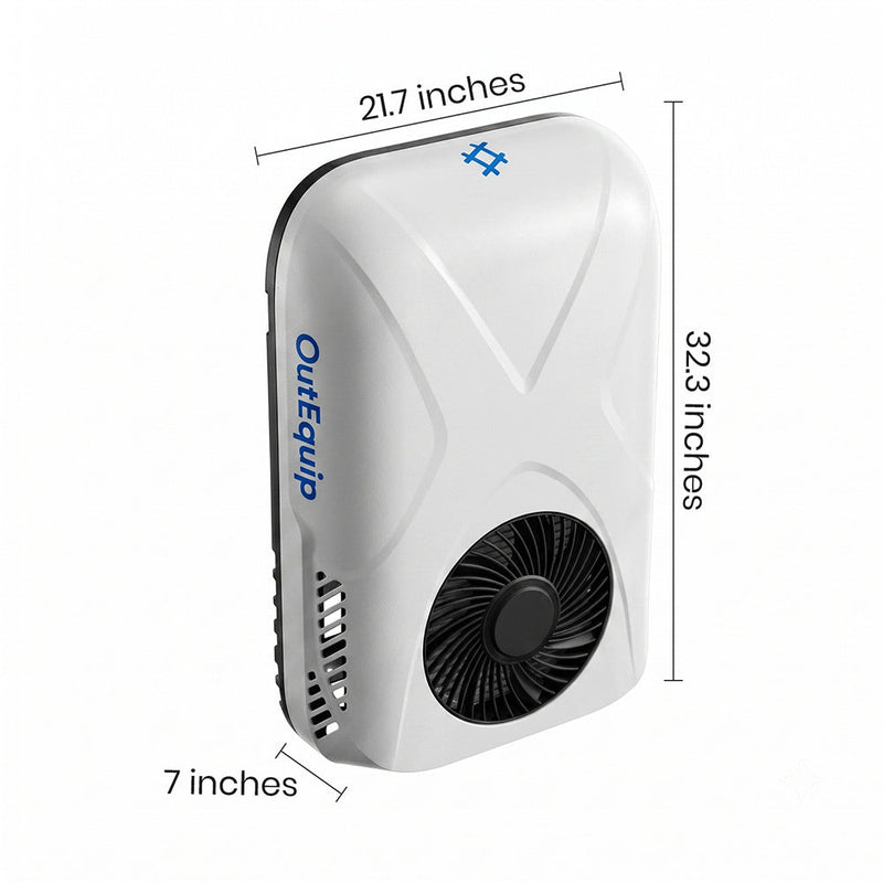 OutEquipPro Summit Flex 12V wall or roof mount air conditioner