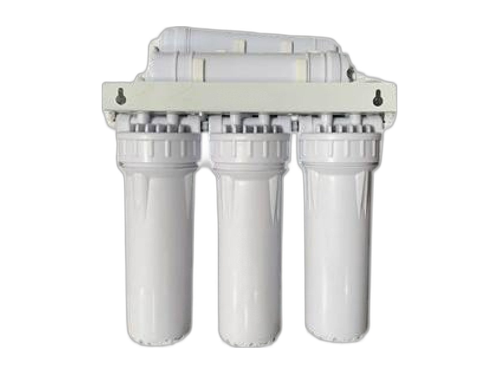 water filter upgraded on white background